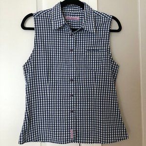 Women's Ben Sherman Sleeveless Gingham Shirt